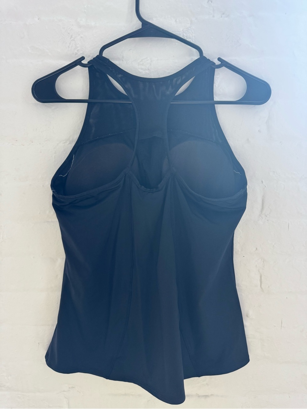 Athleta Black Racerback Performance Tank - Picture 2 of 3